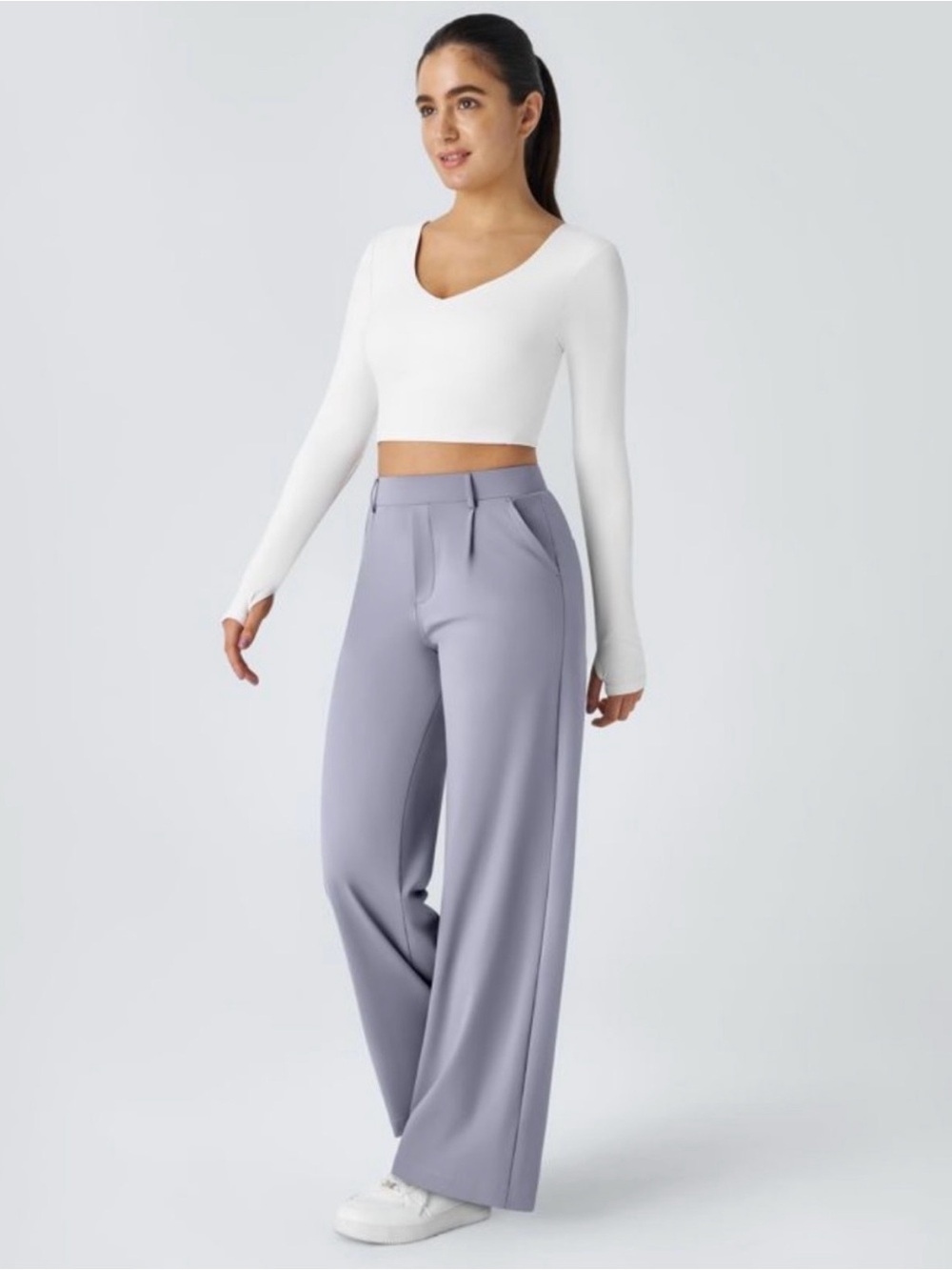 Halara Flex DayStretch High Waisted Pocket Trousers